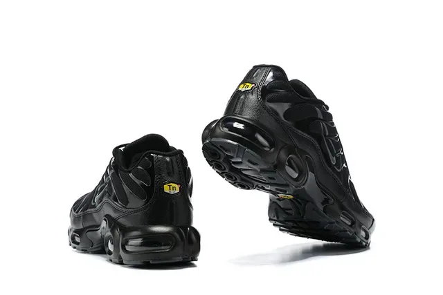 Nike Air Max Plus Yellow and Black Lifestyle Sneakers 13