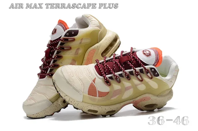 Nike Air Max Terrascape Plus Off-White Pink Speckled Lifestyle Sneakers 2