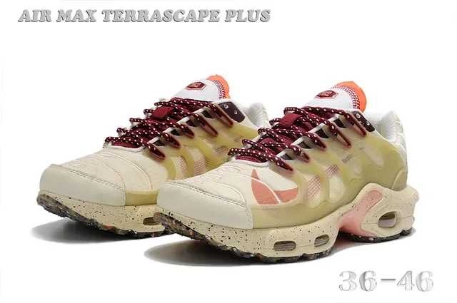 Nike Air Max Terrascape Plus Off-White Pink Speckled Lifestyle Sneakers 3
