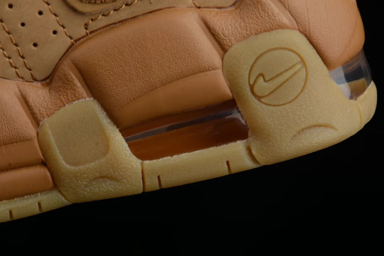 Nike Air More Uptempo Wheat Basketball Shoes 2