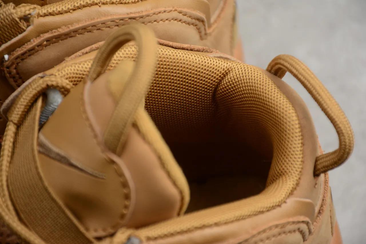 Nike Air More Uptempo Wheat Basketball Shoes 6