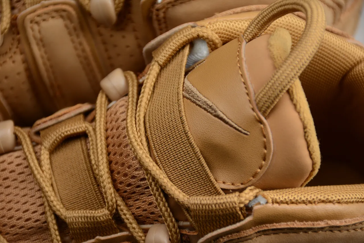 Nike Air More Uptempo Wheat Basketball Shoes 7