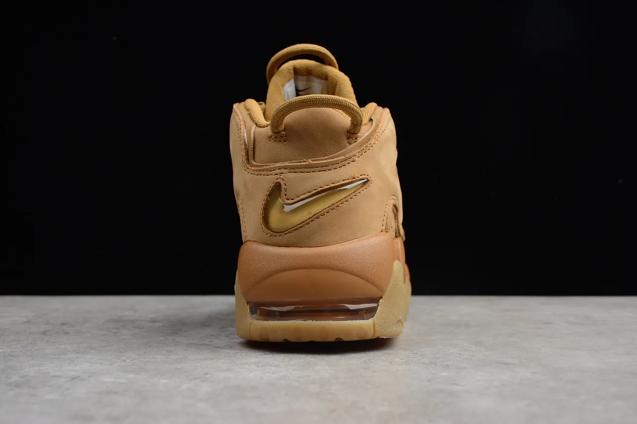 Nike Air More Uptempo Wheat Basketball Shoes 10