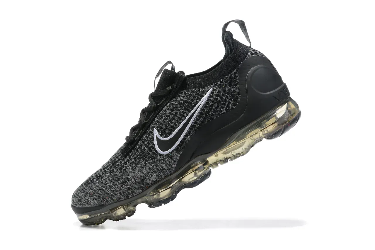 Nike Air VaporMax Black Heather Knit Sneakers Lifestyle 12