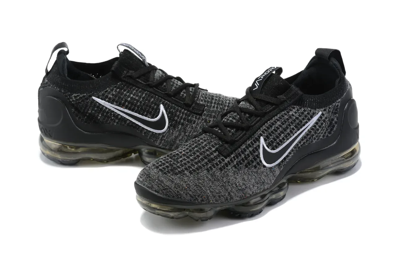Nike Air VaporMax Black Heather Knit Sneakers Lifestyle 13