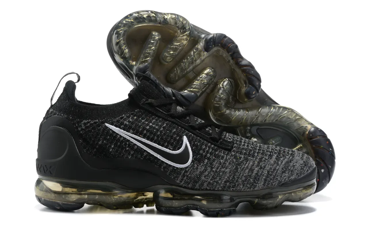 Nike Air VaporMax Black Heather Knit Sneakers Lifestyle 14