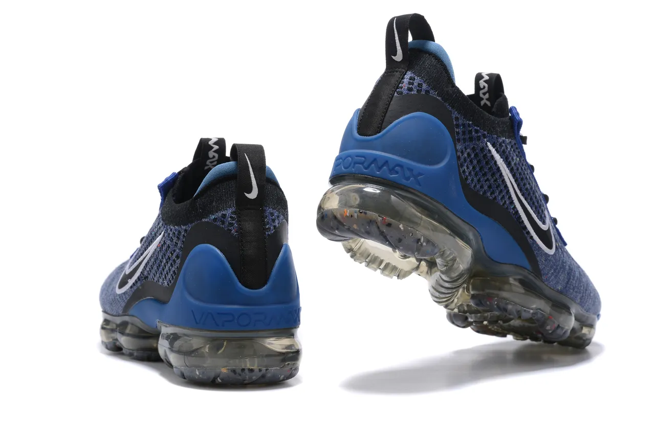 Nike Air VaporMax Flyknit Blue Heather Lifestyle Sneakers 10