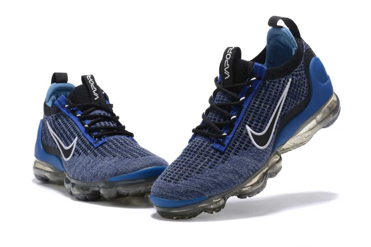 Nike Air VaporMax Flyknit Blue Heather Lifestyle Sneakers 11
