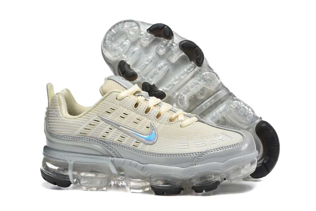 Nike Air VaporMax Plus Off-White Silver Transparent Sneakers Lifestyle 6