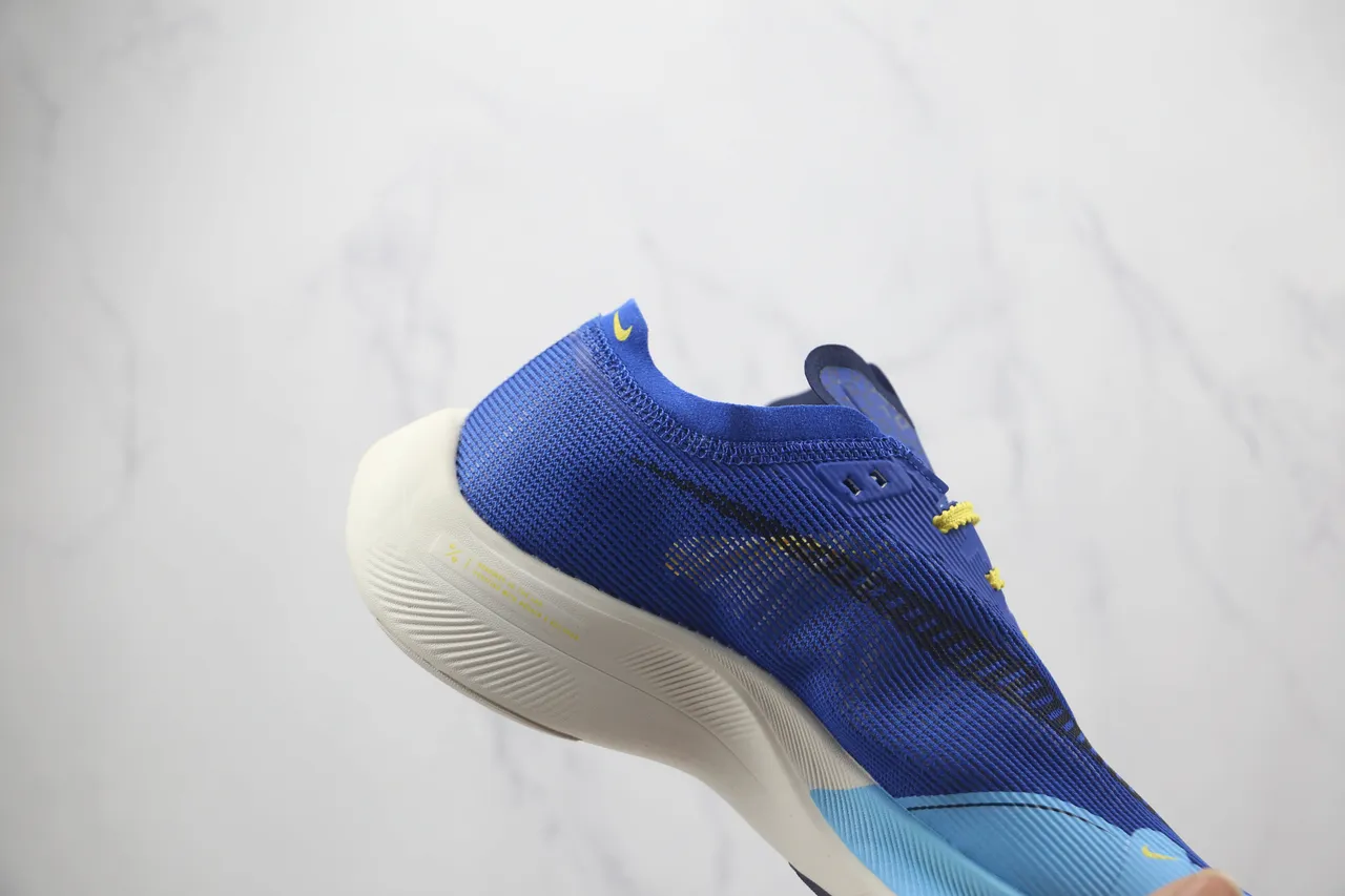 Nike Air Zoom Alphafly Blue Yellow Running Shoes 5