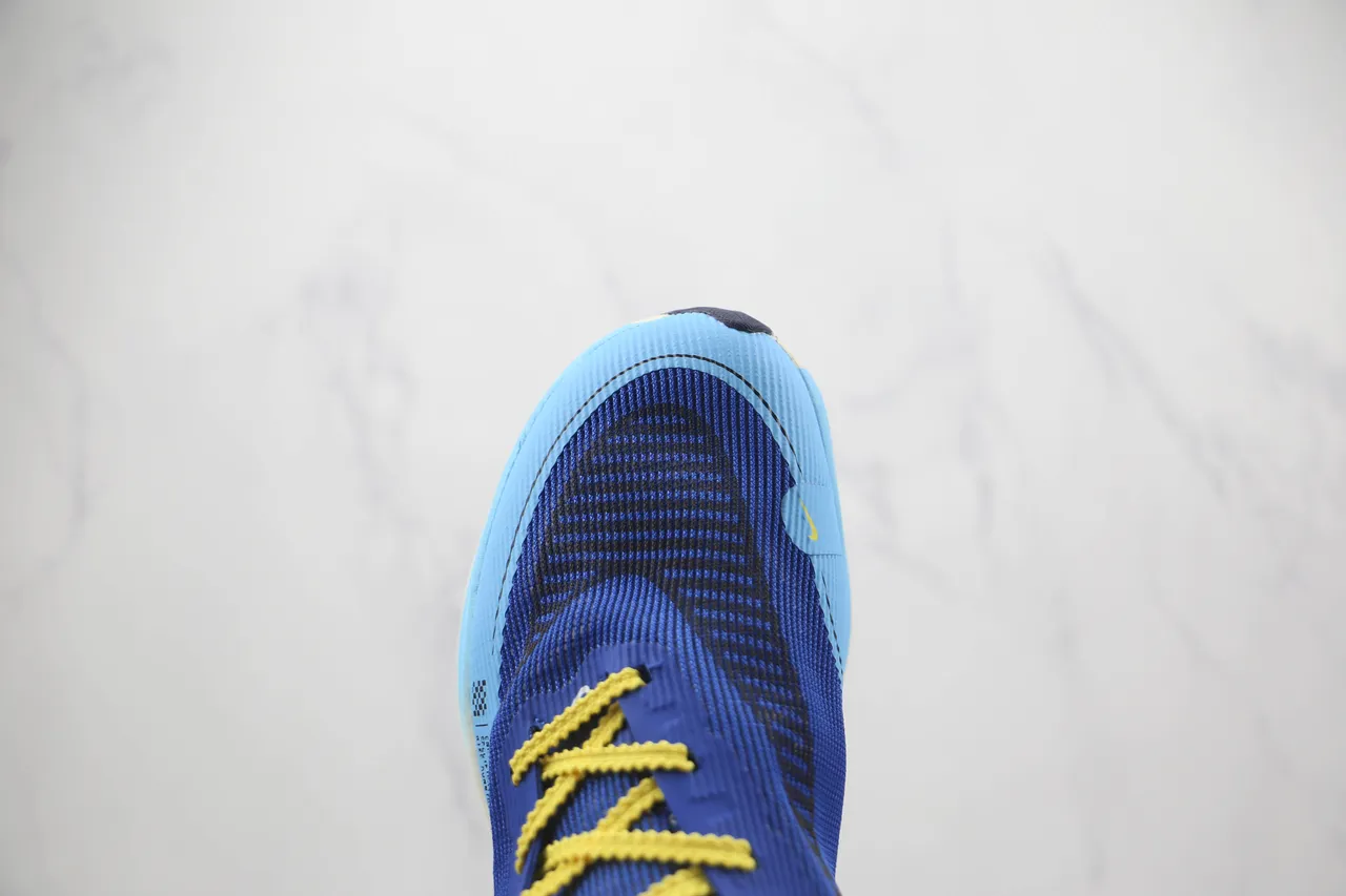 Nike Air Zoom Alphafly Blue Yellow Running Shoes 6