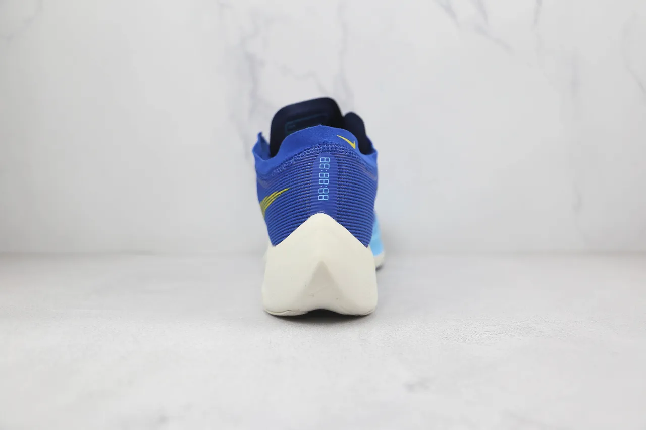 Nike Air Zoom Alphafly Blue Yellow Running Shoes 9