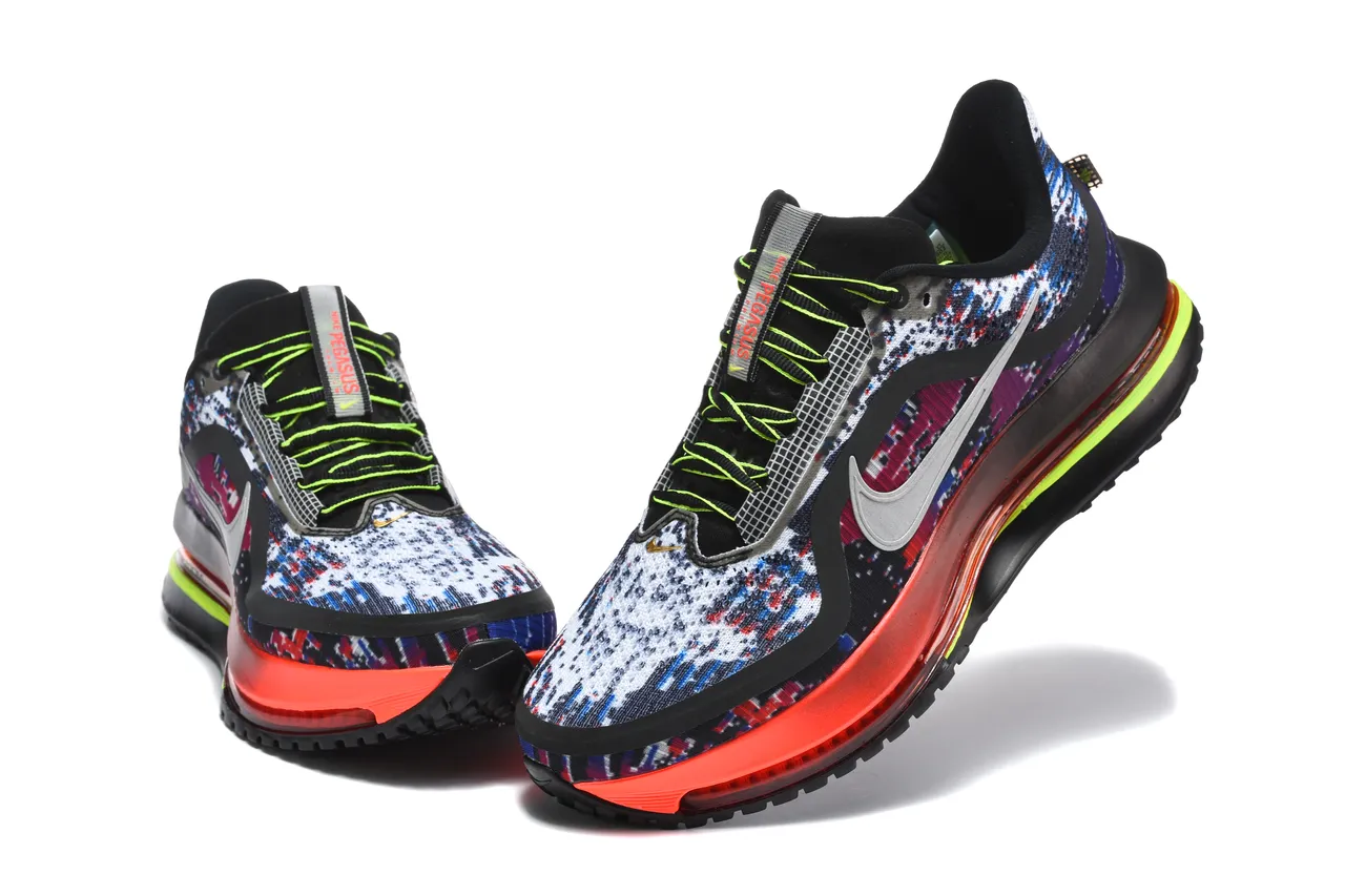 Nike Air Zoom Pegasus Multicolor Digital Camo Running Shoes 3