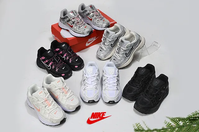 Nike Beige Pink Layered Synthetic Cage Mesh Upper Lifestyle Sneakers 4