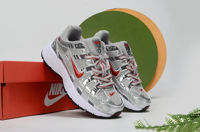 Nike Beige Pink Layered Synthetic Cage Mesh Upper Lifestyle Sneakers 7