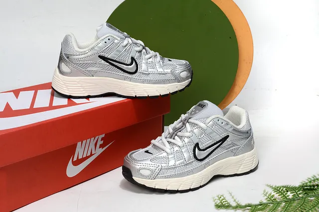 Nike Beige Pink Layered Synthetic Cage Mesh Upper Lifestyle Sneakers 23