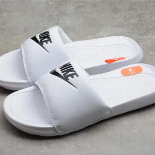 Nike Benassi JDI सफेद काला नारंगी चप्पल