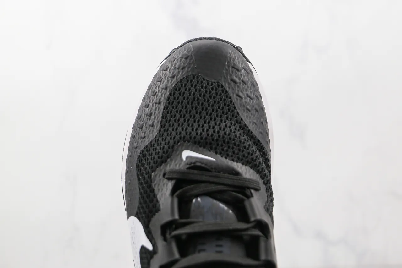 Nike Black and White Trail-Style Running Shoes 6