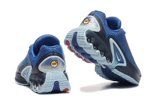 Nike Blue Black Gradient Mesh Upper Visible Spherical Cushioning Pods Sneakers 9
