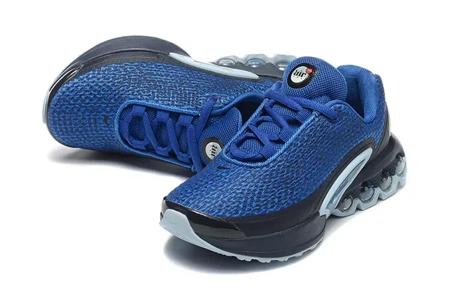 Nike Blue Black Gradient Mesh Upper Visible Spherical Cushioning Pods Sneakers 12
