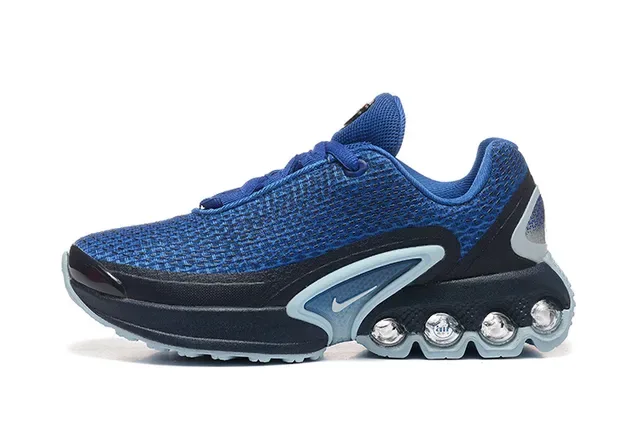 Nike Blue Black Gradient Mesh Upper Visible Spherical Cushioning Pods Sneakers 13