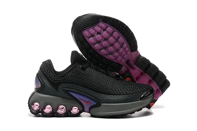 Nike Blue Black Gradient Mesh Upper Visible Spherical Cushioning Pods Sneakers 17