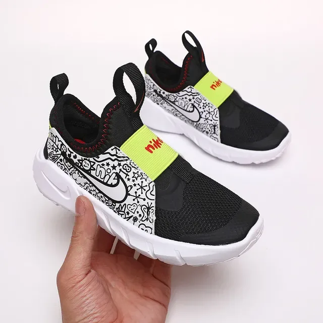 Nike Blue Black Slip-On Mesh Upper Lifestyle Sneakers 6