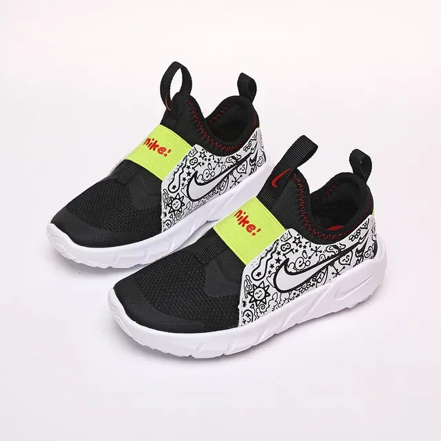 Nike Blue Black Slip-On Mesh Upper Lifestyle Sneakers 22
