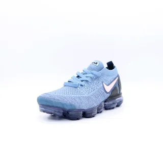 Nike Blue Pink Flyknit Upper Visible Air Cushioning Lifestyle Sneakers