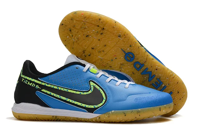 Nike brun noir métallique rose-or supérieur contre-talon chaussures de football intérieur 2