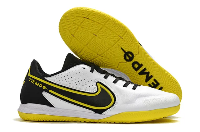 Nike brun noir métallique rose-or supérieur contre-talon chaussures de football intérieur 4