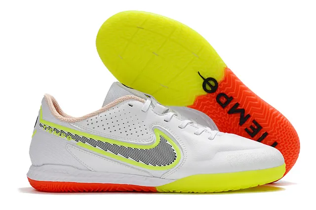 Nike brun noir métallique rose-or supérieur contre-talon chaussures de football intérieur 5