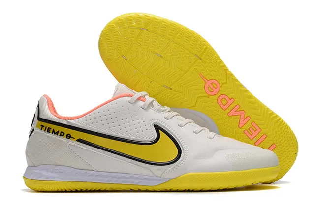 Nike brun noir métallique rose-or supérieur contre-talon chaussures de football intérieur 17