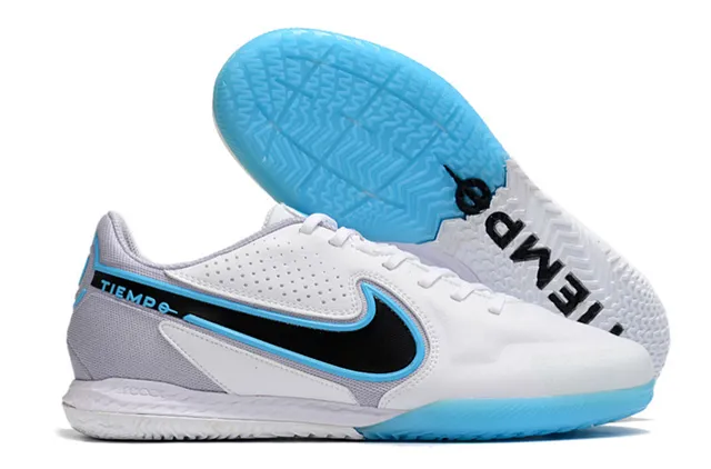 Nike brun noir métallique rose-or supérieur contre-talon chaussures de football intérieur 19