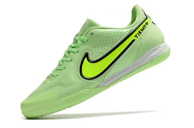 Nike brun noir métallique rose-or supérieur contre-talon chaussures de football intérieur 24