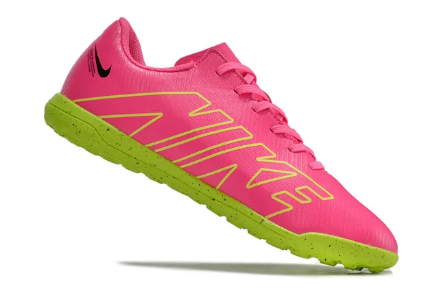 Nike borgonha roxo sapato low-top sintético impressão geométrica superior grama sapatos de futebol 9