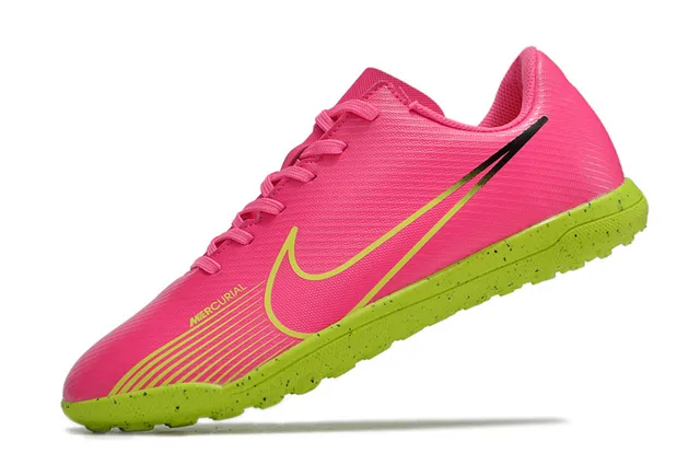 Nike borgonha roxo sapato low-top sintético impressão geométrica superior grama sapatos de futebol 10
