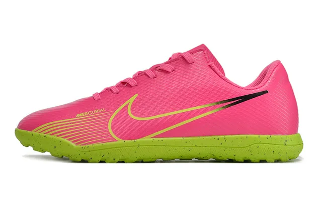 Nike borgonha roxo sapato low-top sintético impressão geométrica superior grama sapatos de futebol 15