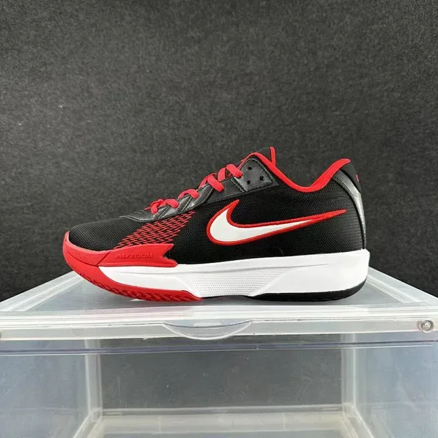 Nike Court Lite Black White Red Lifestyle Sneakers 2
