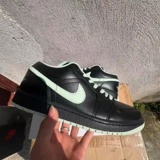 Nike Dunk Low Black Mint Green Lifestyle Sneakers