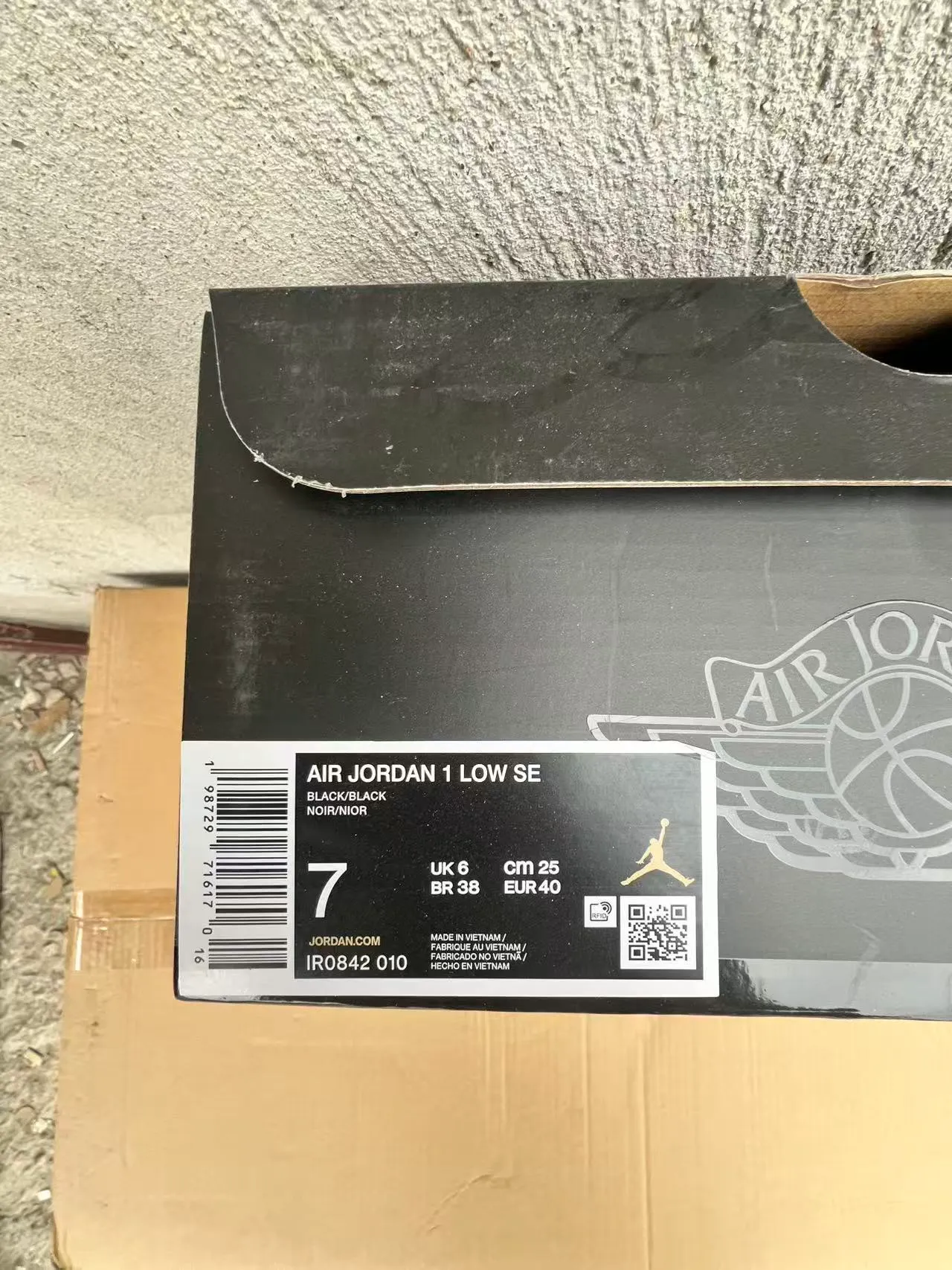 Nike Dunk Low Black White Pink Stitching Lifestyle Sneakers 5