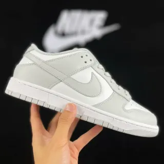 Nike Dunk Low 浅灰色 白色 生活方式运动鞋