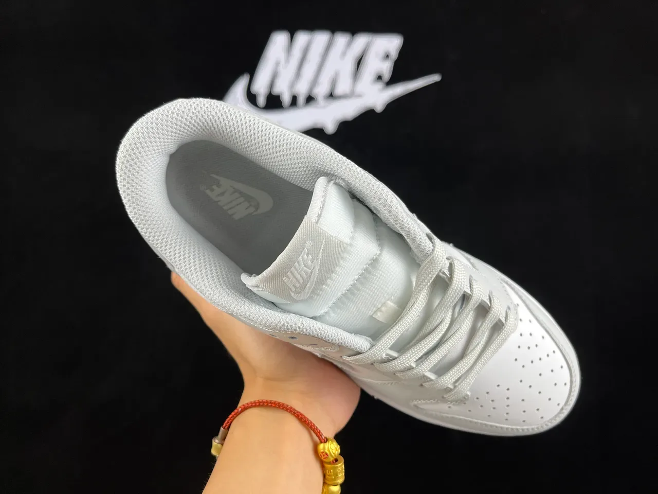 Nike Dunk Low Light Gray White Lifestyle Sneakers 3