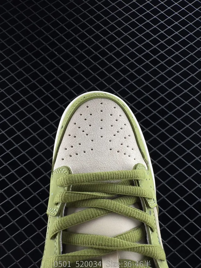 Nike Dunk Low Vert Olive Beige Chaussures de Skateboard 2