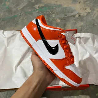 Nike Dunk Low Orange and Black Lifestyle Sneakers