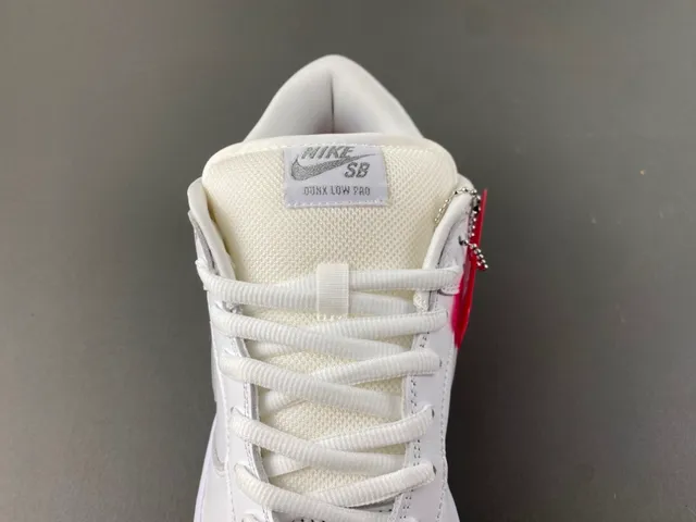 Nike Dunk Low Supreme '94 White Gray Lifestyle Sneakers 6