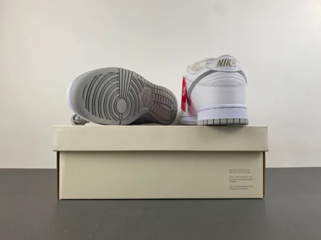 Nike Dunk Low Supreme '94 White Gray Lifestyle Sneakers 16