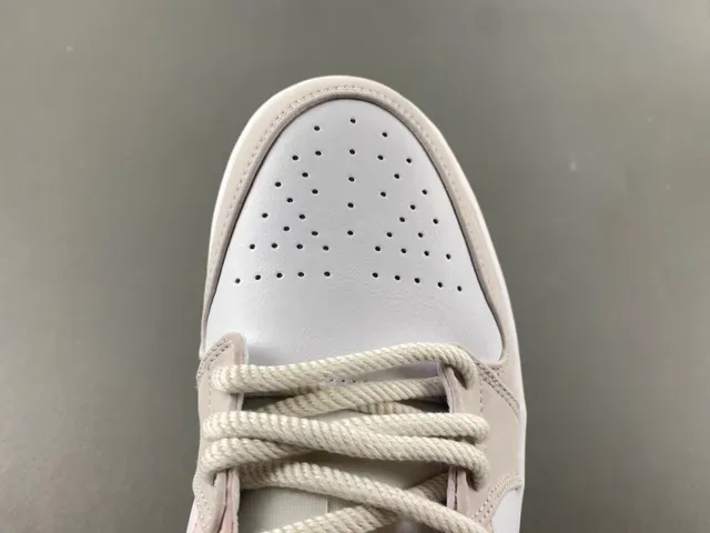 Nike Dunk Low Branco Marrom Cinza Tênis Lifestyle 5