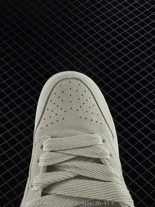 Nike Dunk SB Low Chaussures De Skateboard En Daim Beige Marron Avec Langue Rembourrée 2