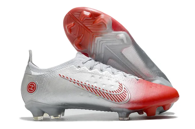 Nike Sapatos de futebol dourados pretos com overlay metálico de malha base para solo firme 2